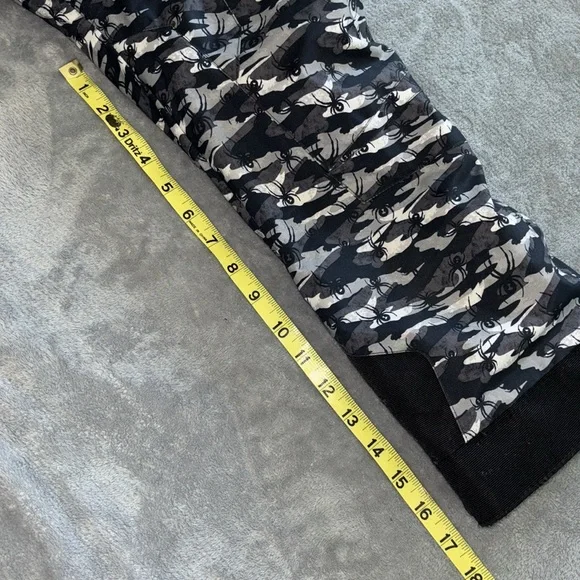 Spyder camo spider print snow bibs pants youth kids boys 5 - Picture 9 of 9